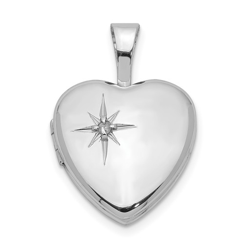 Diamond star 12mm heart - 12mm,
